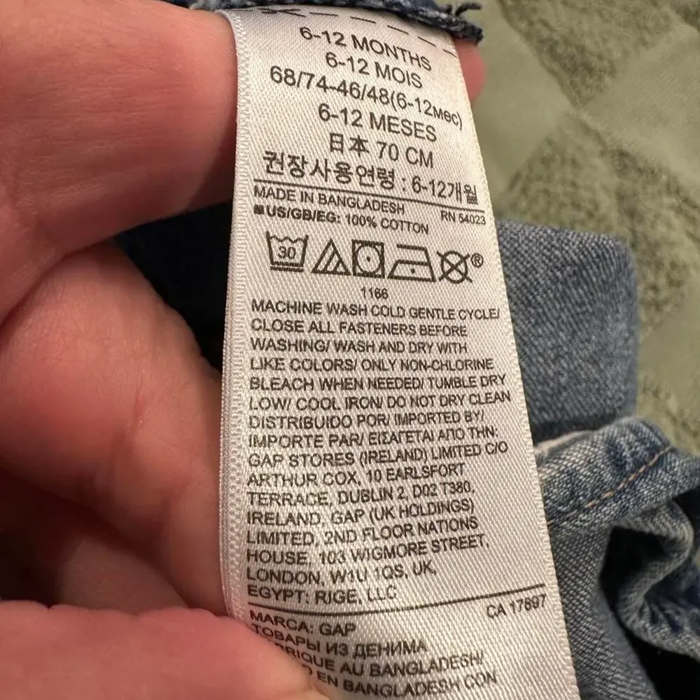 GAP blue denim